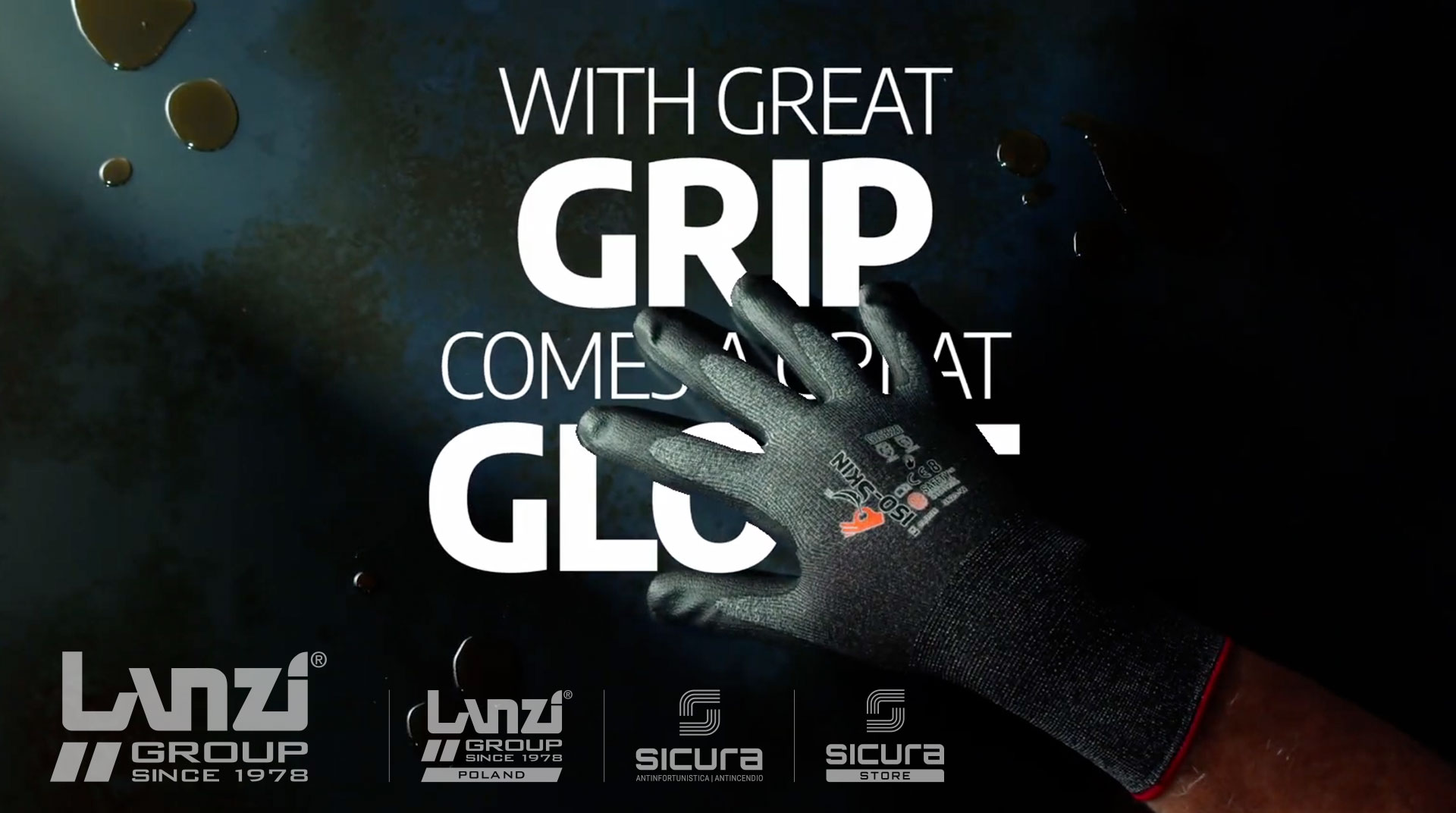 ISO-SKIN GIS820: grip estremo, comfort assoluto