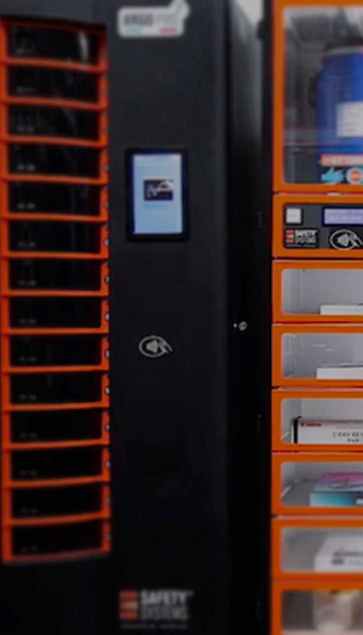Distributore Armadio automatizzato Dispostitivi DPI Distributori Automatici DPI